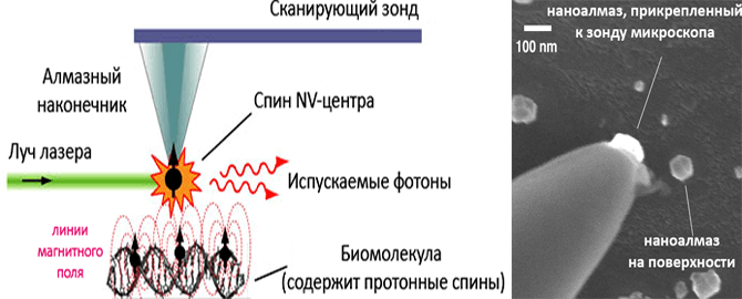 Сканирующая алмазная магнитометрия