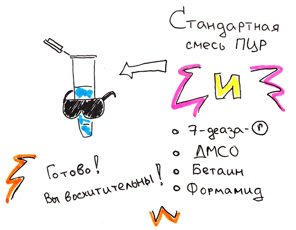 Усовершенствованная смесь для ПЦР