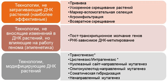 Распространенные методы селекции растений