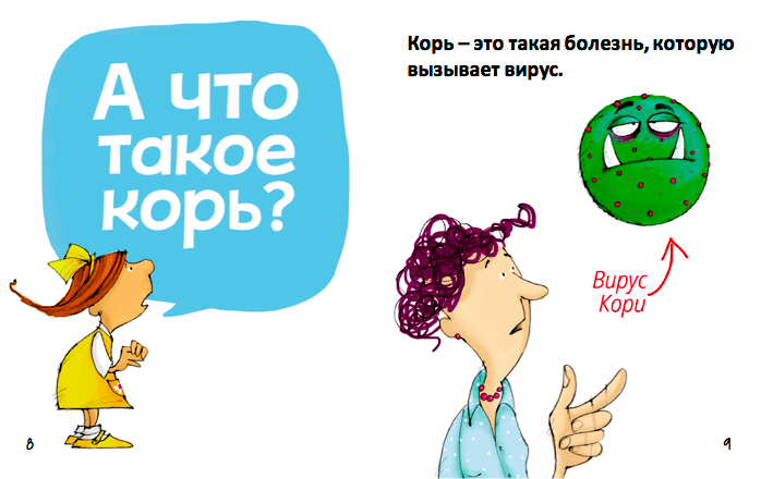 Как Паша заболел корью