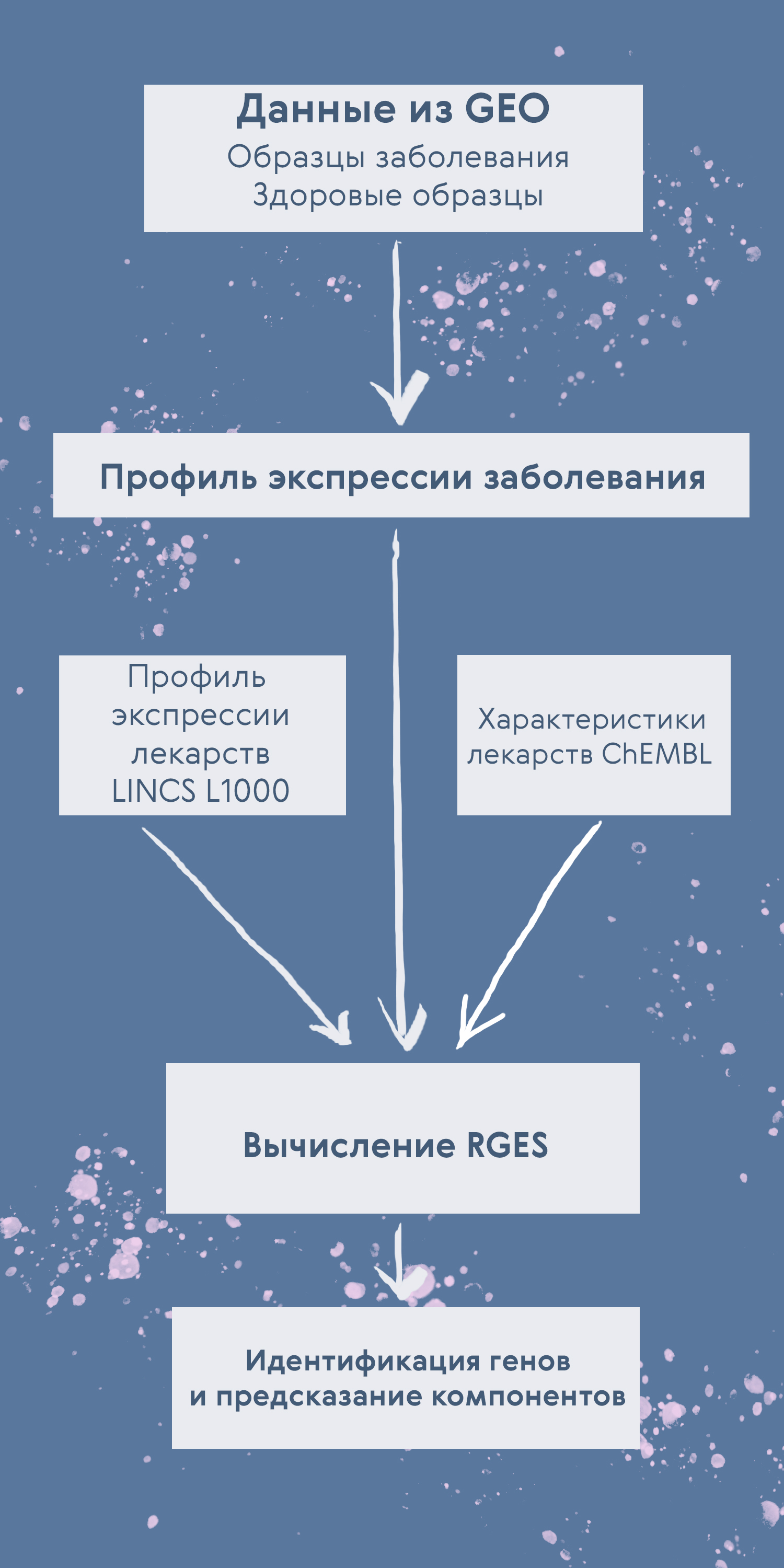 Алгоритм подбора лекарства путем расчета RGES