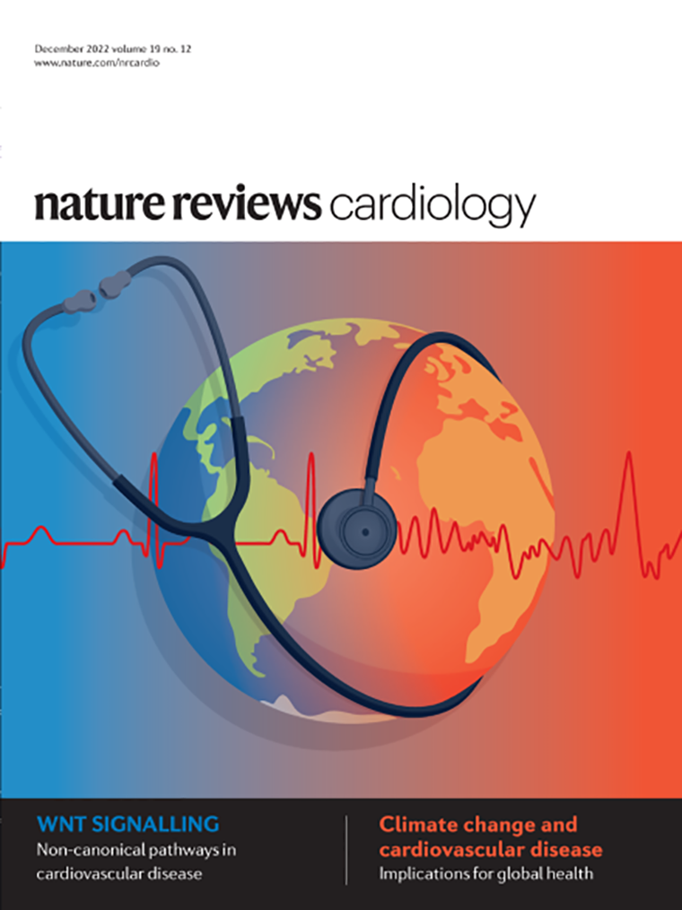 Обложка Nature Reviews Cardiology