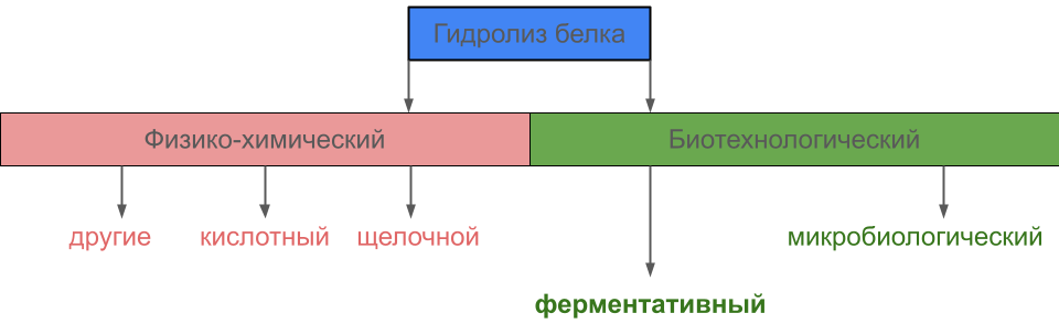 Методы гидролиза белка