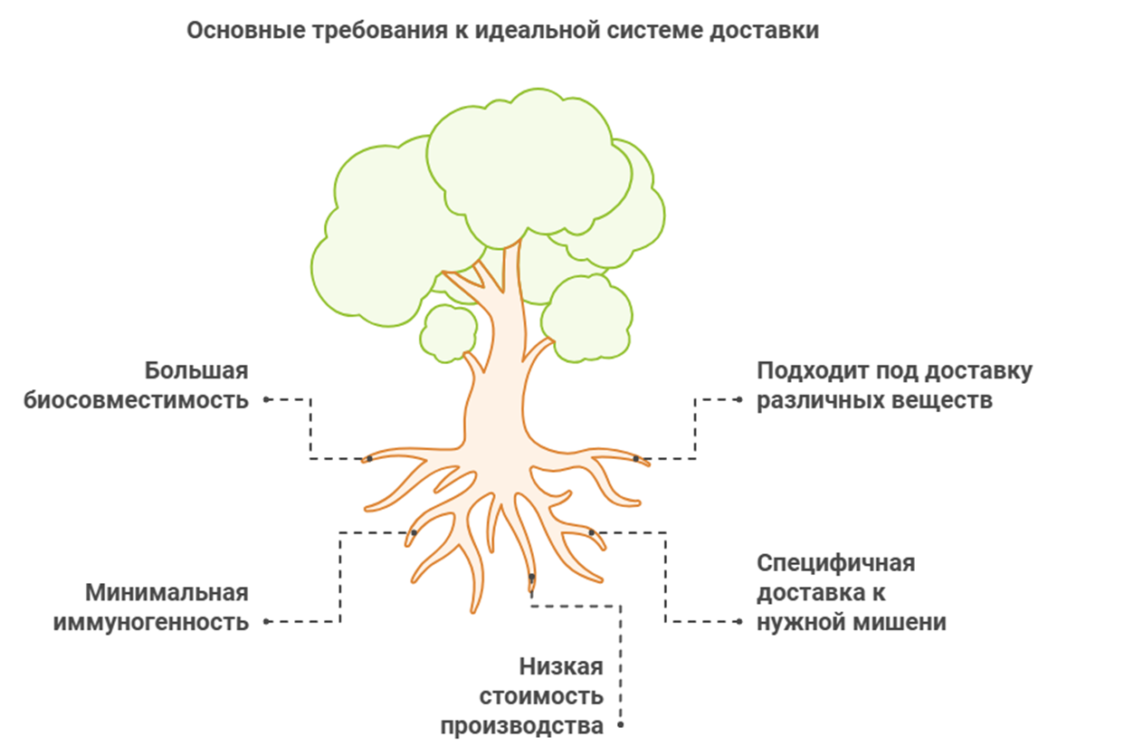 Основные требования к «идеальной» системе доставки